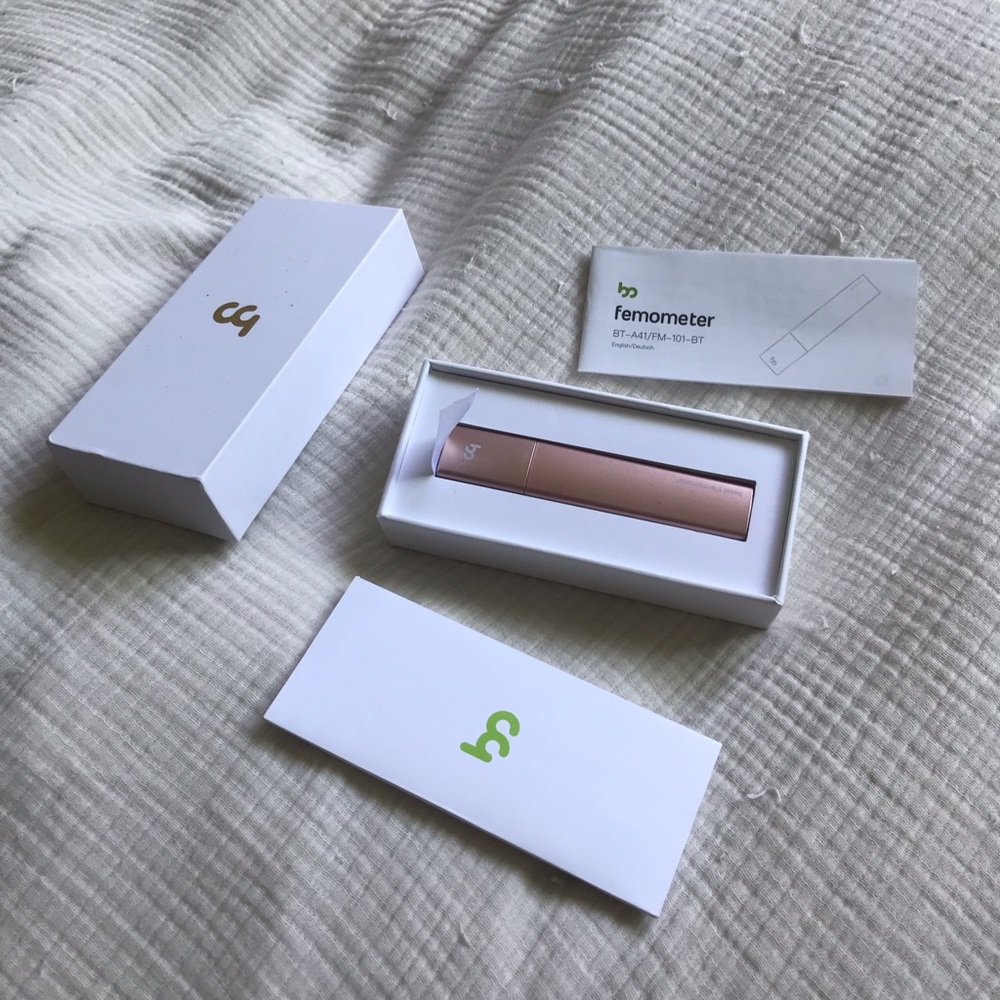 Femometer bluetooth BBT thermometer basal body temperature